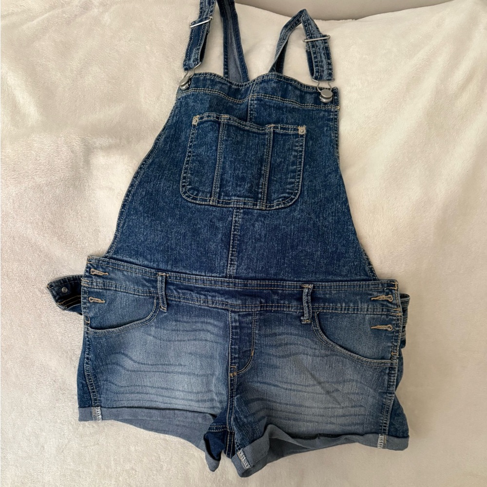 No Boundaries Blue Denim Women Jeans Overalls